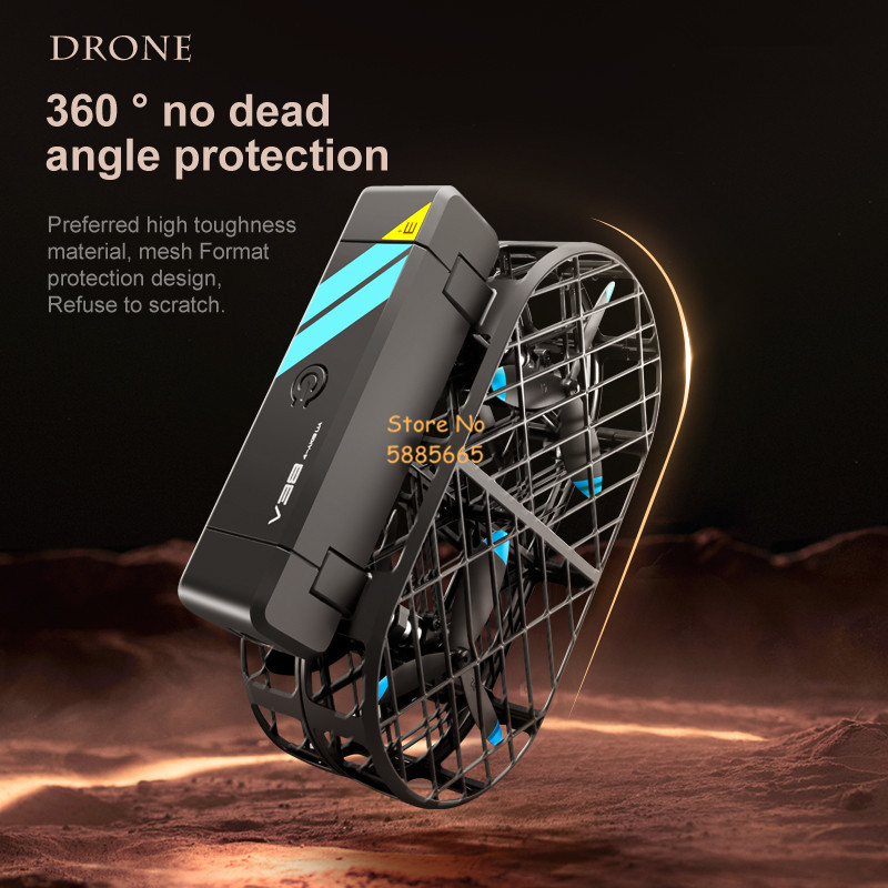 Kamera HD 8K 360 °   Perlindun - Drone Ae Rc ulasan dan harga