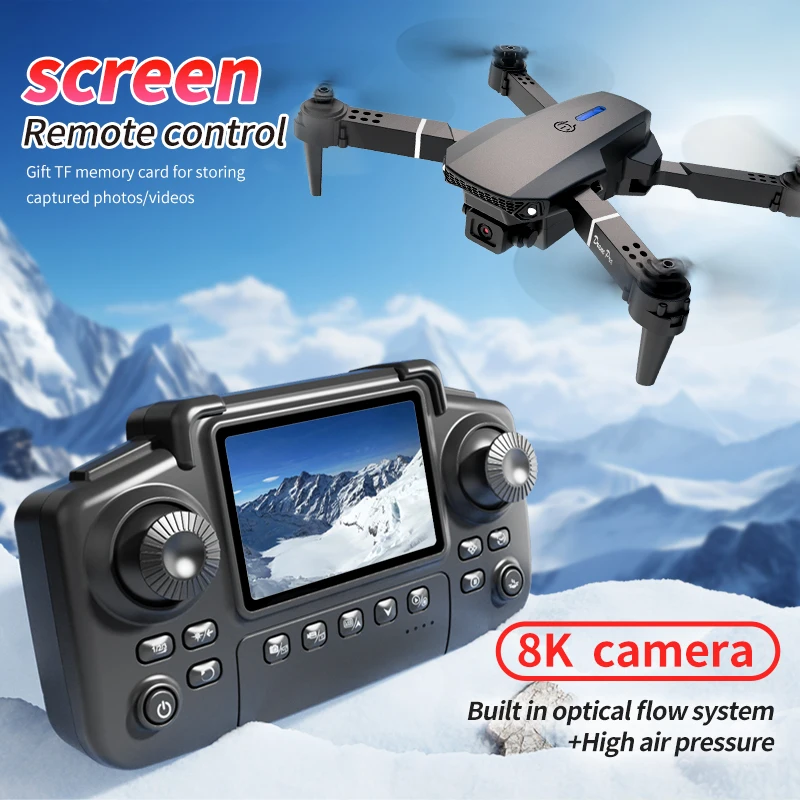 Drone Profesional E88 PRO deng - Drone Ae Rc ulasan dan harga