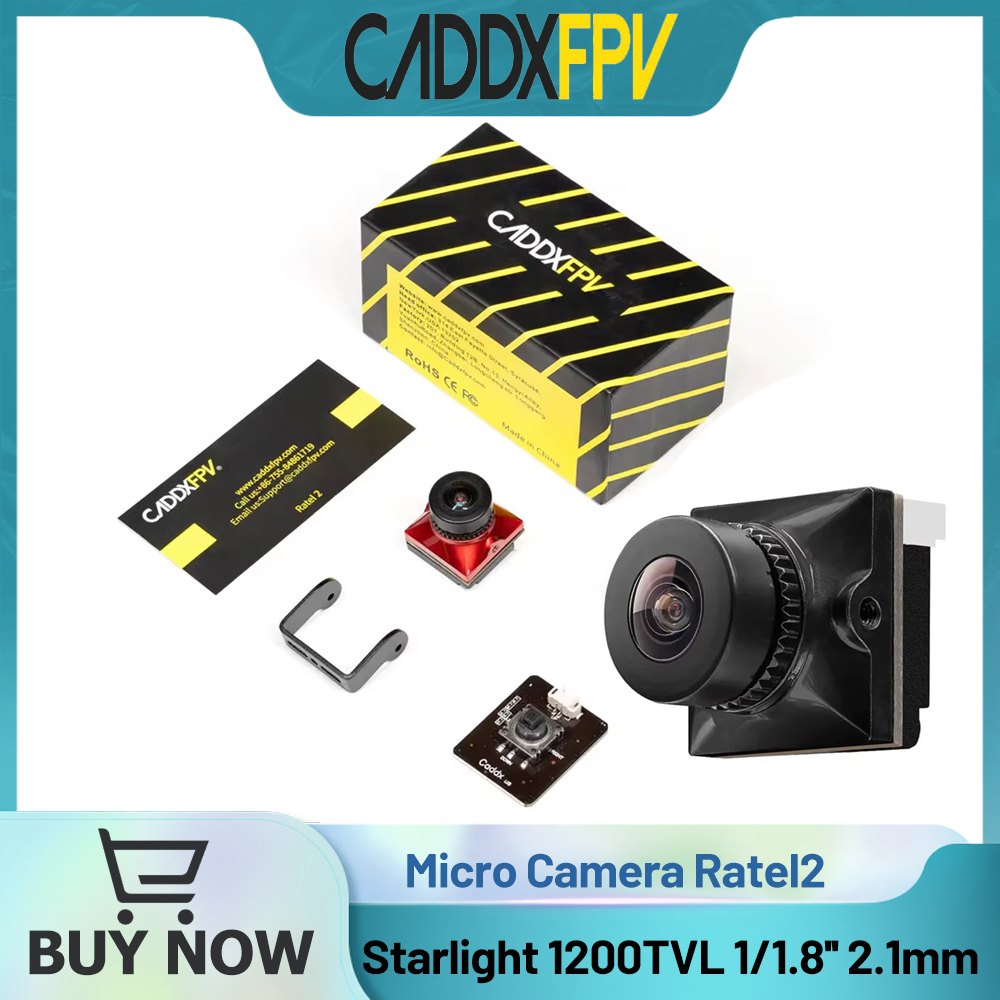 CADDX Kamera Micro FPV Ratel 2 - Drone Ae Rc ulasan dan harga