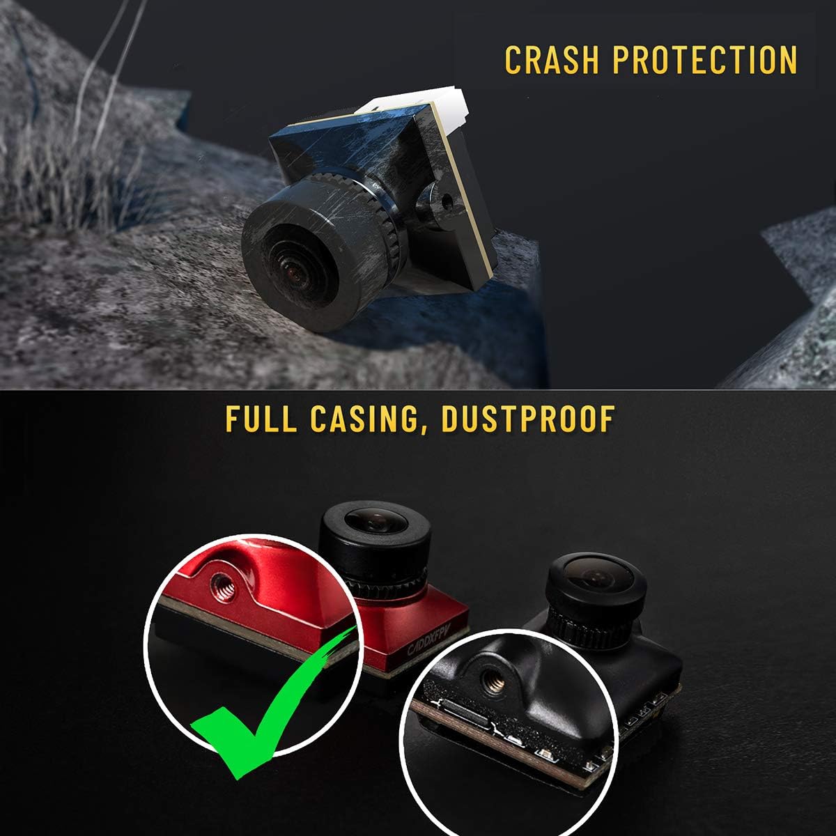 CADDX Kamera Micro FPV Ratel 2 - Drone Ae Rc ulasan dan harga