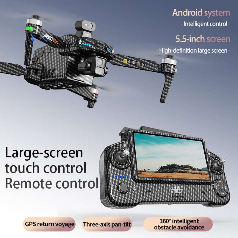 Drone Profesional AE60 GPS Kam - Drone Ae Rc ulasan dan harga