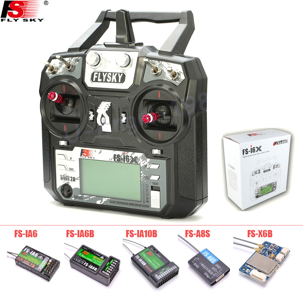 FLYSKY FS-i6X FS i6X 10CH 2.4G - Drone Rc Leading ulasan dan harga
