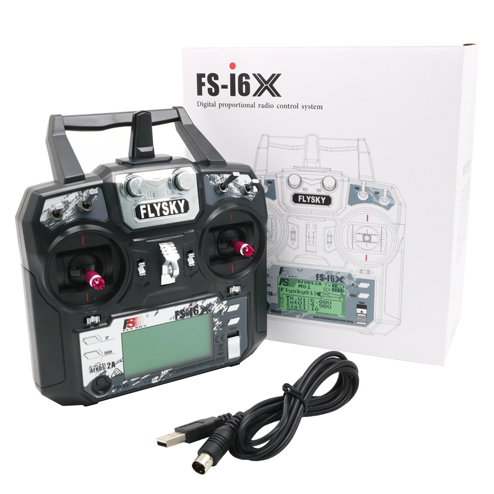 FLYSKY FS-i6X FS i6X 10CH 2.4G - Drone Rc Leading ulasan dan harga