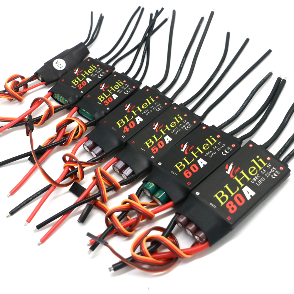 BLHeli Tanpa Sikat ESC 80A 12A - Drone Rc Toy ulasan dan harga